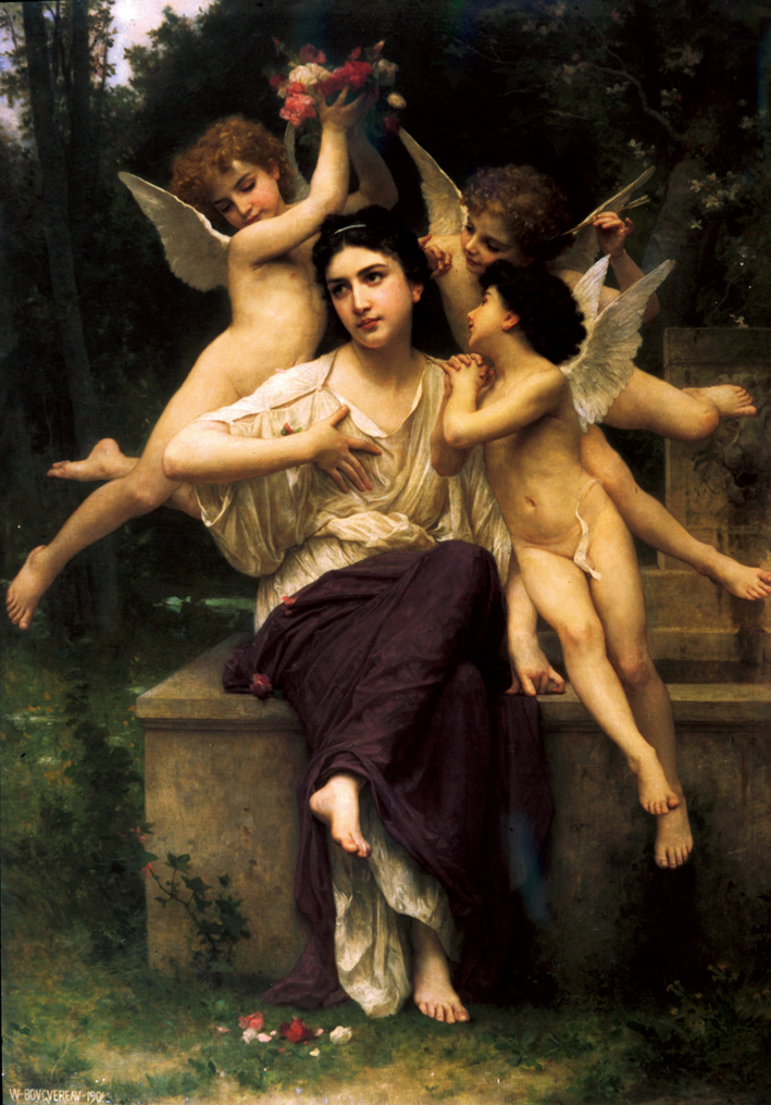  阿道夫·布格罗 Adolphe Bouguereau —— 春之梦